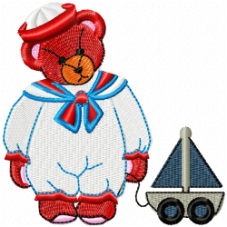 Teddy Embroidery Design 8 Teddy Embroidery Design 8